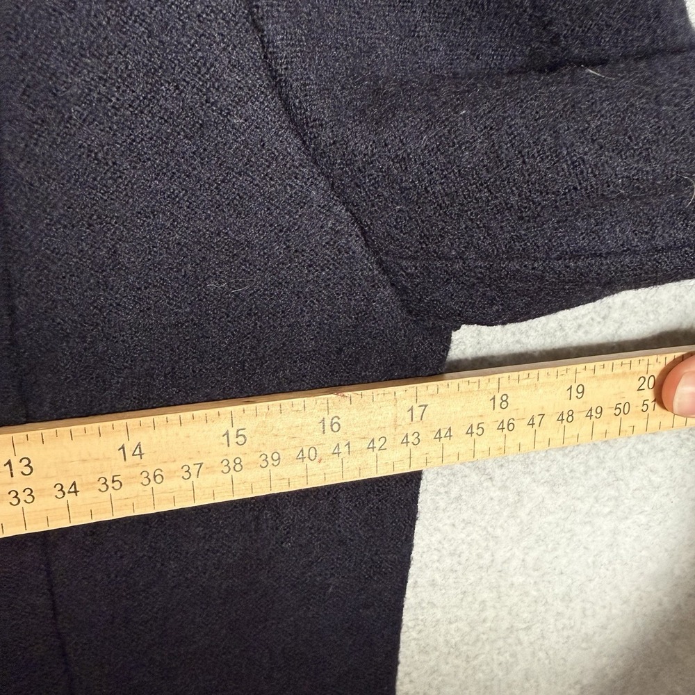 Brooks Brothers 346 Blazer Womens Small Navy Blue Wool Elbow Patch Jacket - Picture 9 of 12